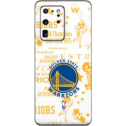 NBA Golden State Warriors Historic Blast Galaxy S20 Ultra 5G Skin