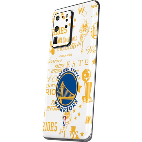 NBA Golden State Warriors Historic Blast Galaxy S20 Ultra 5G Skin