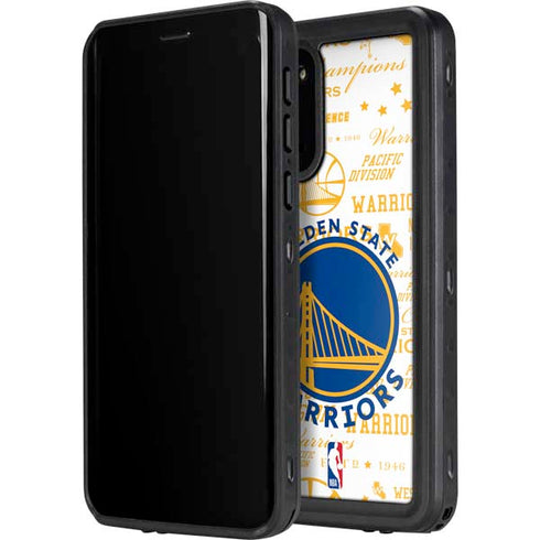 NBA Golden State Warriors Historic Blast Galaxy S20 Waterproof Case