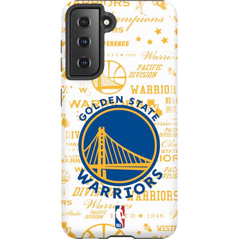 NBA Golden State Warriors Historic Blast Galaxy S21 5G Pro Case