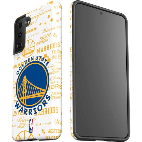 NBA Golden State Warriors Historic Blast Galaxy S21 FE Pro Case