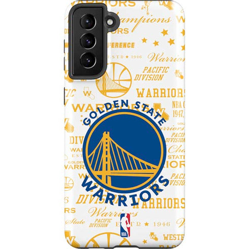 NBA Golden State Warriors Historic Blast Galaxy S21 Plus 5G Pro Case