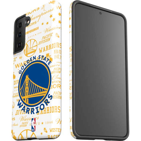 NBA Golden State Warriors Historic Blast Galaxy S21 Plus 5G Pro Case