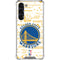 NBA Golden State Warriors Historic Blast Galaxy S23 FE Clear Case