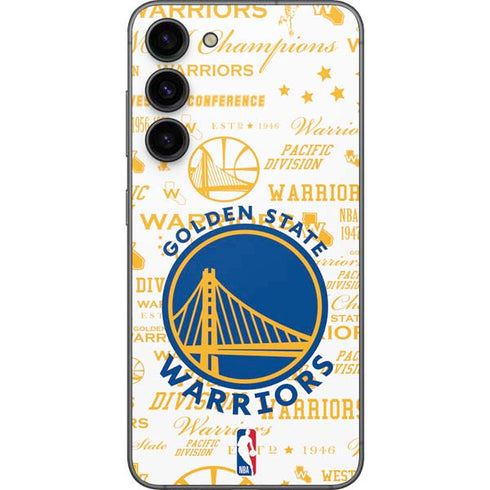 NBA Golden State Warriors Historic Blast Galaxy S23 FE Skin