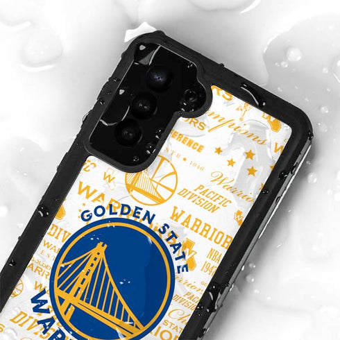 NBA Golden State Warriors Historic Blast Galaxy S23 Plus Waterproof Case
