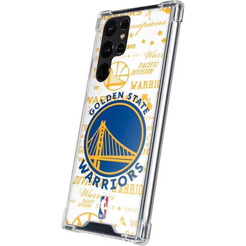 NBA Golden State Warriors Historic Blast Galaxy S23 Ultra Clear Case