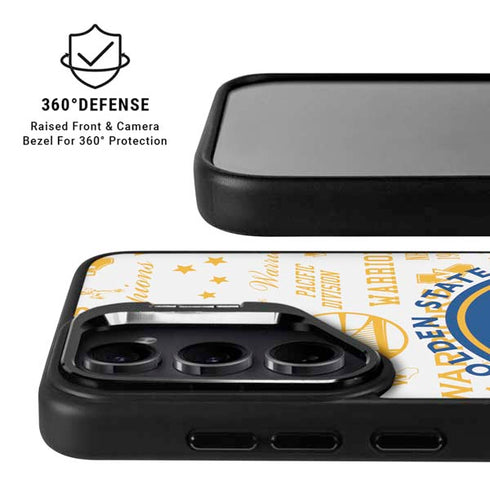 NBA Golden State Warriors Historic Blast Galaxy S24 FE Kickstand Case