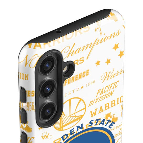 NBA Golden State Warriors Historic Blast Galaxy S25 Impact Case