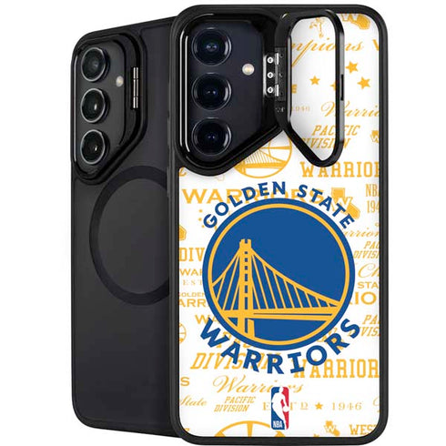 NBA Golden State Warriors Historic Blast Galaxy S25 Plus Kickstand Case
