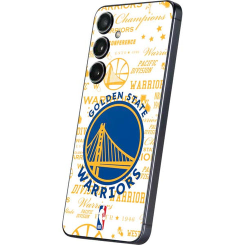 NBA Golden State Warriors Historic Blast Galaxy S25 Plus Skin