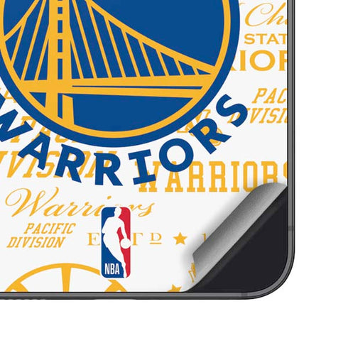 NBA Golden State Warriors Historic Blast Galaxy S25 Plus Skin