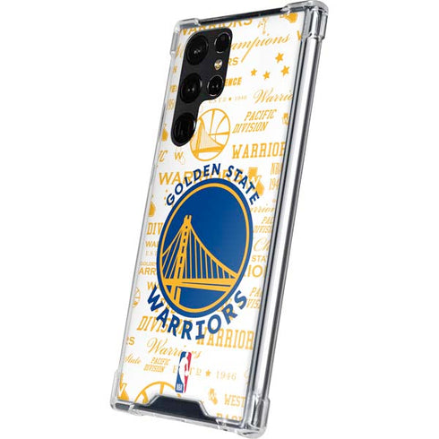 NBA Golden State Warriors Historic Blast Galaxy S24 Ultra Clear Case
