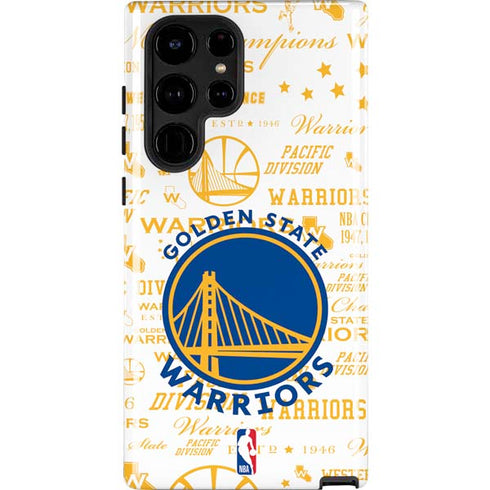 NBA Golden State Warriors Historic Blast Galaxy S25 Ultra Impact Case