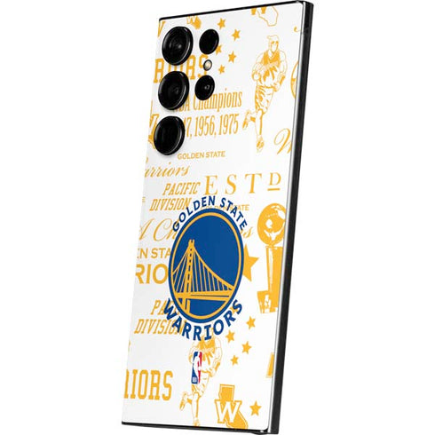 NBA Golden State Warriors Historic Blast Galaxy S25 Ultra Skin