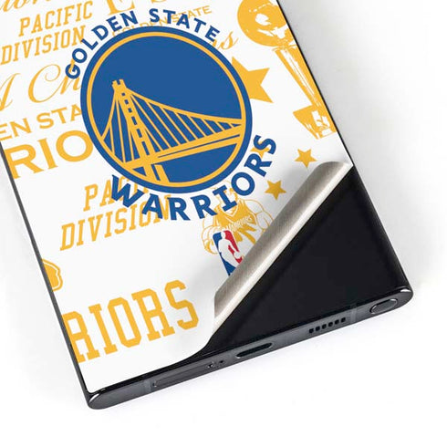 NBA Golden State Warriors Historic Blast Galaxy S24 Ultra Skin