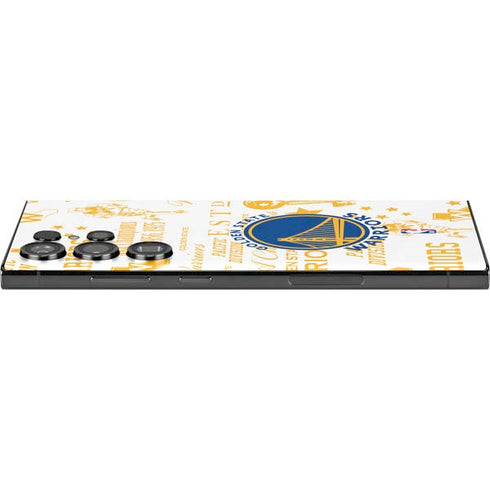 NBA Golden State Warriors Historic Blast Galaxy S25 Ultra Skin