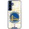 NBA Golden State Warriors Historic Blast Galaxy S25 Clear Case