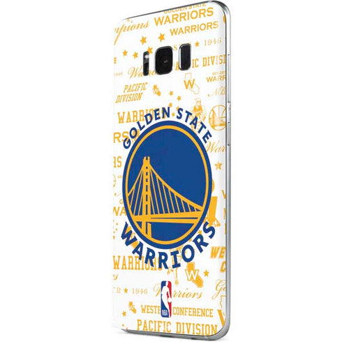 NBA Golden State Warriors Historic Blast Galaxy S8 Plus Skin