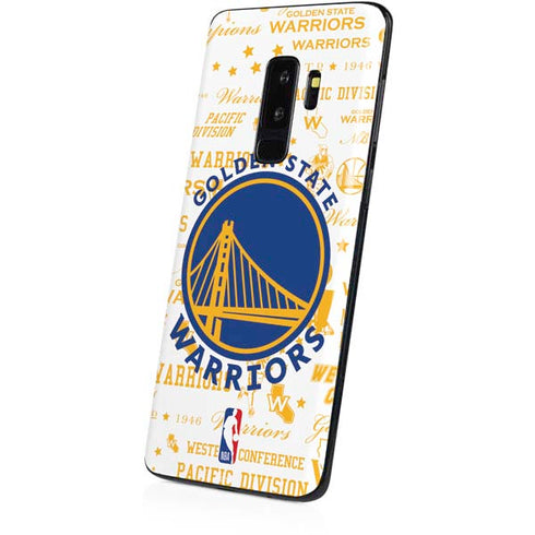 NBA Golden State Warriors Historic Blast Galaxy S9 Plus Skin