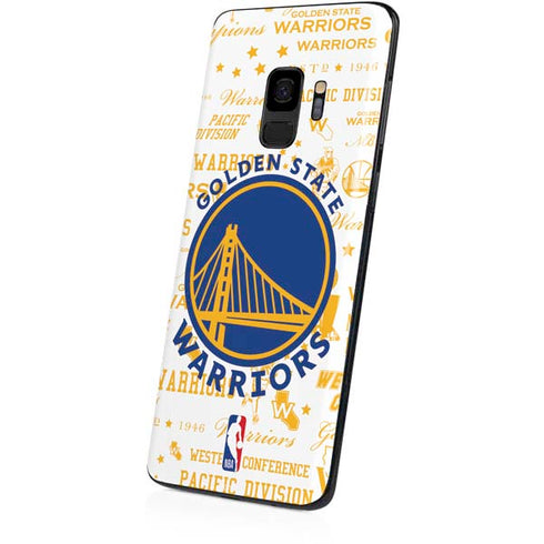 NBA Golden State Warriors Historic Blast Galaxy S9 Skin