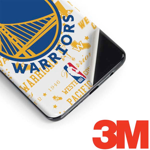 NBA Golden State Warriors Historic Blast Galaxy S9 Skin