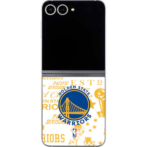 NBA Golden State Warriors Historic Blast Galaxy Z Flip6 Skin