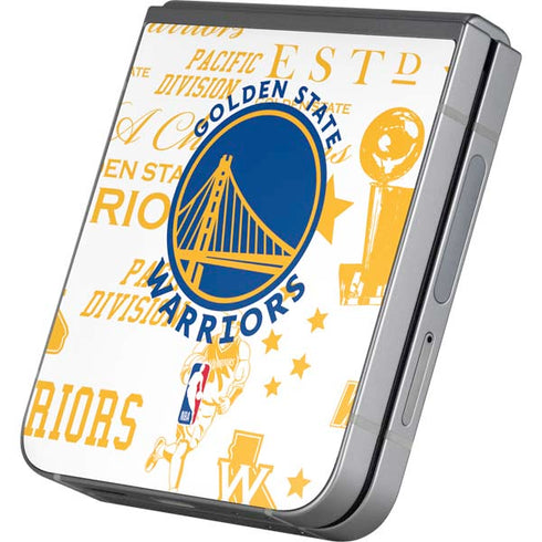 NBA Golden State Warriors Historic Blast Galaxy Z Flip6 Skin