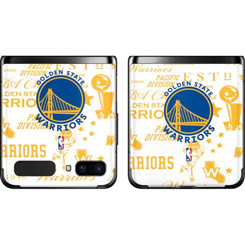 NBA Golden State Warriors Historic Blast Galaxy Z Flip Skin