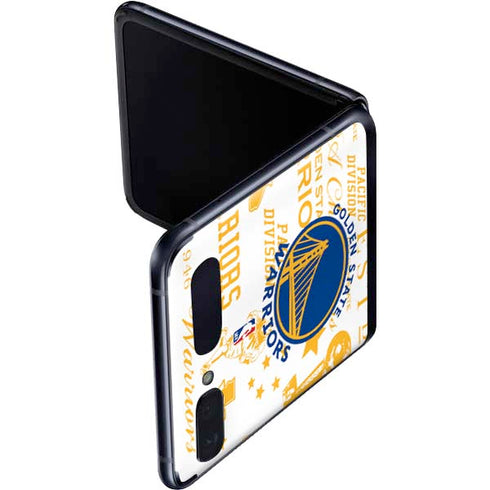 NBA Golden State Warriors Historic Blast Galaxy Z Flip Skin