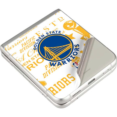 NBA Golden State Warriors Historic Blast Galaxy Z Flip3 5G Skin