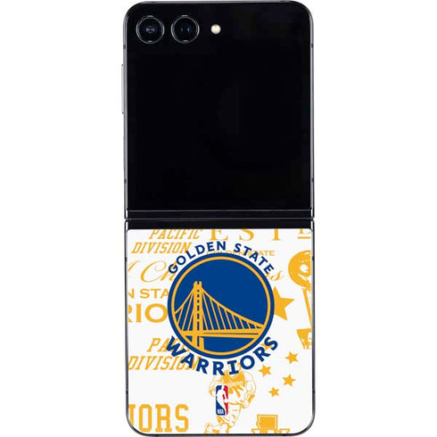NBA Golden State Warriors Historic Blast Galaxy Z Flip5 5G Skin
