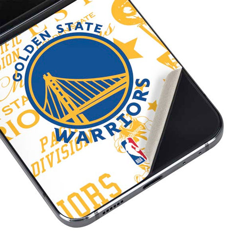 NBA Golden State Warriors Historic Blast Galaxy Z Flip5 5G Skin