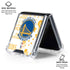 NBA Golden State Warriors Historic Blast Galaxy Z Flip6 Clear Case