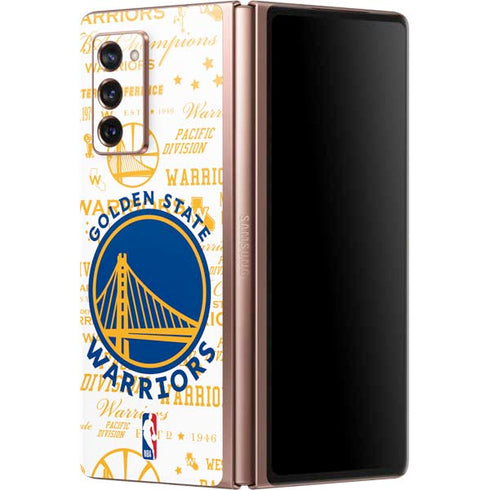 NBA Golden State Warriors Historic Blast Galaxy Z Fold2 5G Skin