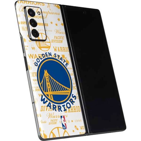 NBA Golden State Warriors Historic Blast Galaxy Z Fold2 5G Skin