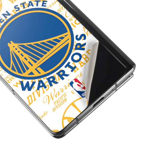 NBA Golden State Warriors Historic Blast Galaxy Z Fold2 5G Skin
