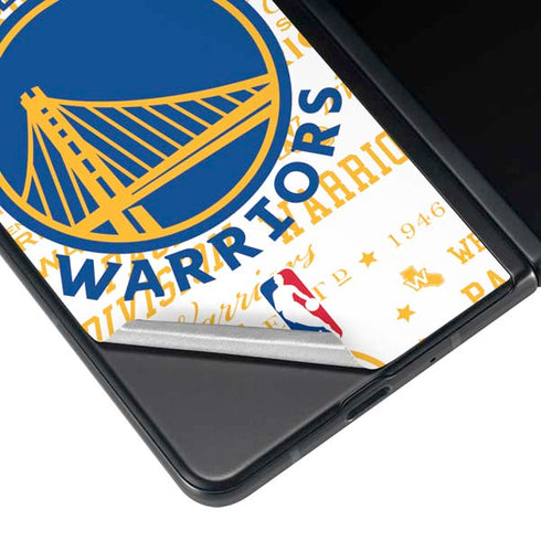 NBA Golden State Warriors Historic Blast Galaxy Z Fold3 5G Skin