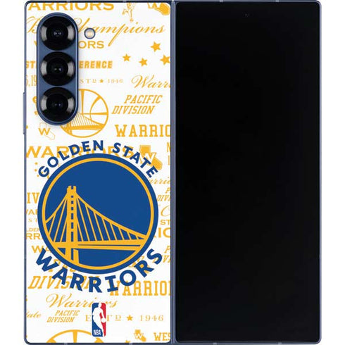 NBA Golden State Warriors Historic Blast Galaxy Z Fold6 Skin