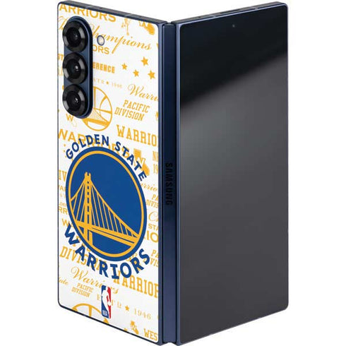 NBA Golden State Warriors Historic Blast Galaxy Z Fold6 Skin