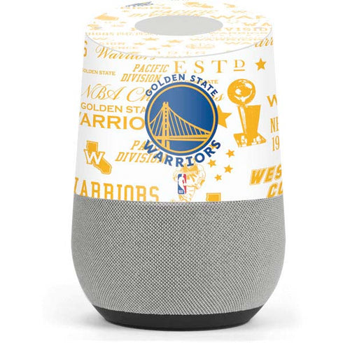 NBA Golden State Warriors Historic Blast Google Home Skin