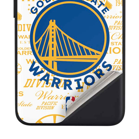 NBA Golden State Warriors Historic Blast Google Pixel 4a Skin