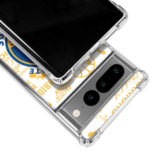 NBA Golden State Warriors Historic Blast Google Pixel 7 Pro Clear Case
