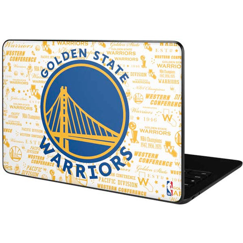 NBA Golden State Warriors Historic Blast Google Pixelbook Go Skin