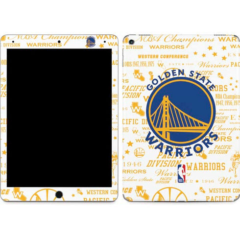 NBA Golden State Warriors Historic Blast iPad Skins