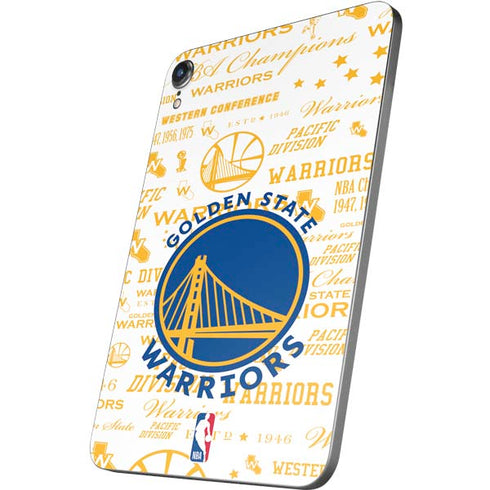 NBA Golden State Warriors Historic Blast Apple iPad Mini Skin