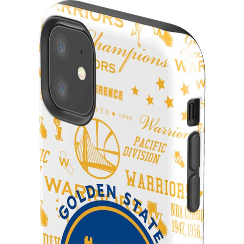 NBA Golden State Warriors Historic Blast iPhone 11 Impact Case