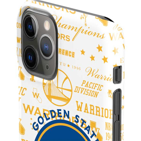 NBA Golden State Warriors Historic Blast iPhone 11 Pro Lite Case