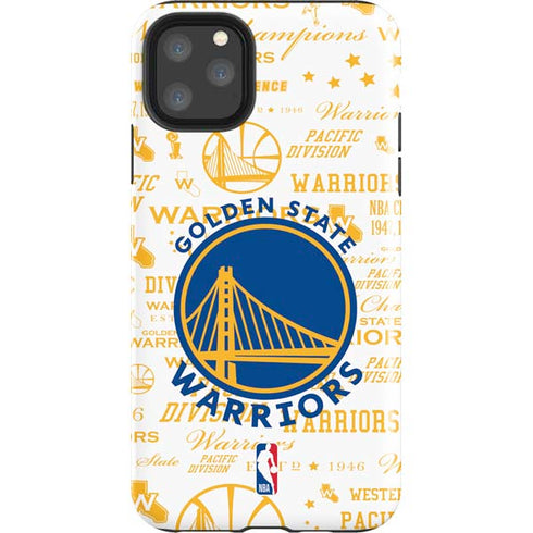NBA Golden State Warriors Historic Blast iPhone Cases