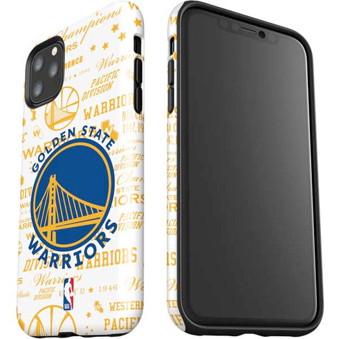 NBA Golden State Warriors Historic Blast iPhone 11 Pro Max Impact Case